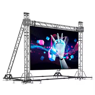 P4.81 Gegooid aluminium/verhuur LED-scherm P4 /P5 HD waterdicht Geen vlek binnen en buiten