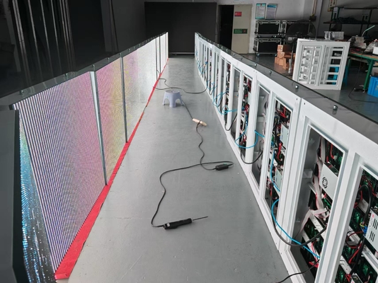 Outdoor Full Color Standard SMD2121 P3 LED Display Die-Casting Aluminium Chassis 576x576mm Drie jaar garantie
