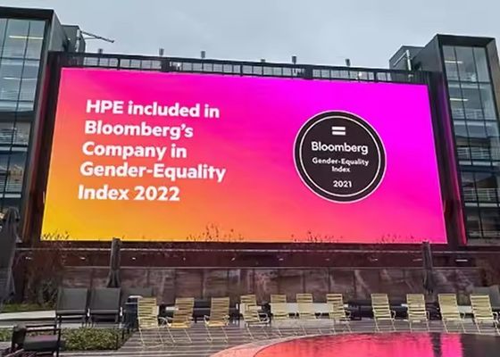 SMD3535 Die Casting Box/Rental LED Display P3.91 Outdoor High Brightness Waterdicht 500*1000mm Groot scherm