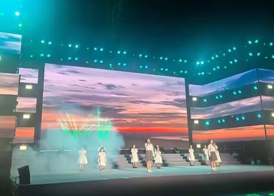 Full Color Lease LED Display P4.81 Buitengelicht IP65 NOVA System HD 1R1G1B