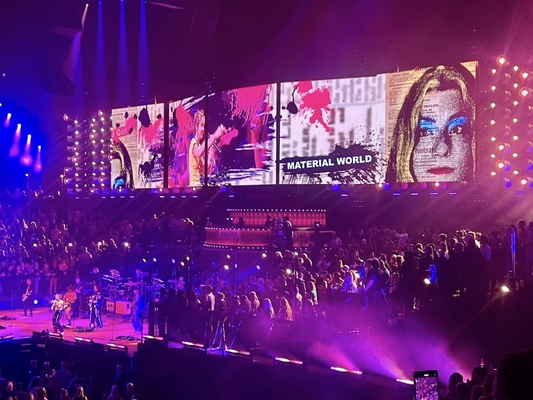 Ultra HD Verhuur/Drie-Casting Aluminium 1R1G1B LED Display Full Color LED Stage Screen P4.81