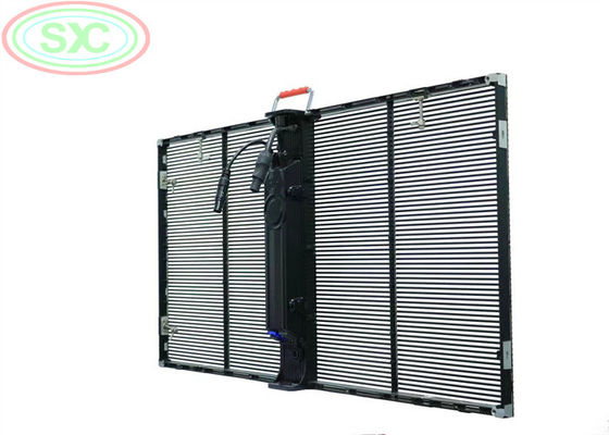 Goede prijs Hangende LED-schermen doorzichtig LED-display 1000*500MM instelbare helderheid online
