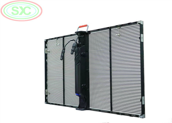 Hangende LED-schermen doorzichtig LED-display 1000*500MM instelbare helderheid
