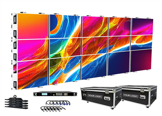 SMD2121 P5 Outdoor RGB LED Full Color Die-Casting Aluminium Screen Vaste ijzeren en stalen kast