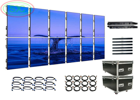 P4.81 LED-paneel 500*500mm of 500*1000mm, SMD-HD-LED-wand-LED-scherm