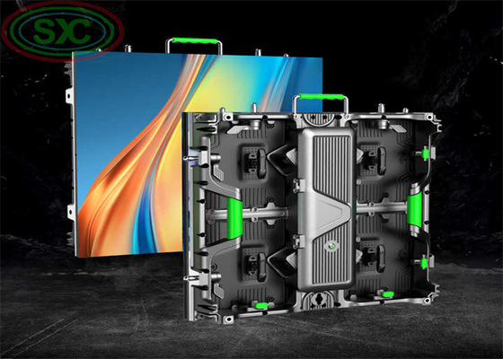 Indoor SMD 3535 P4 HD Full Color Electronic Front Service Led Display met magnetische modules