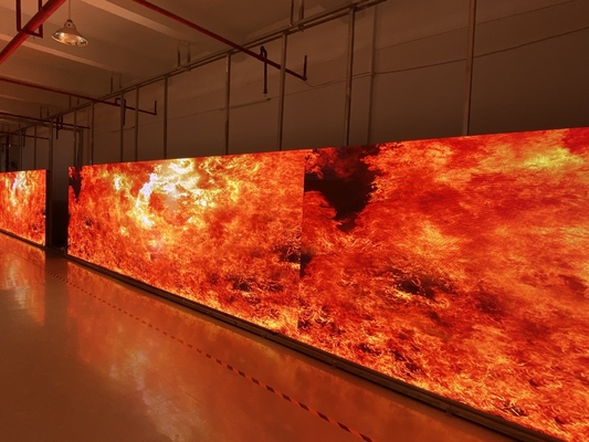 Gegote aluminium behuizing Gemakkelijke installatie Module Resolutie SMD P4 Indoor HD Full Color LED Display