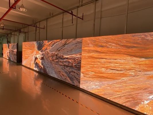 Volkleurige verhuurkas Verhuur LED-scherm P4 512mm X512mm 3 jaar garantie