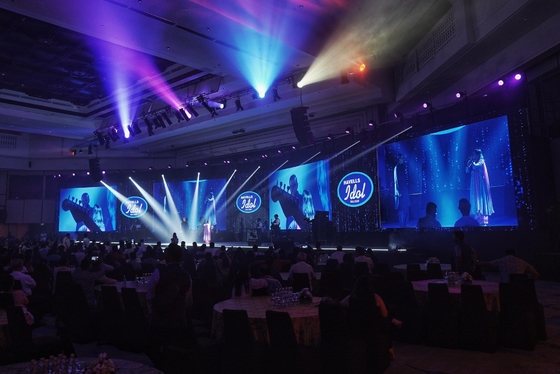 P2-32S Indoor Full Color LED Display Module met constante aandrijving en 640*640mm kabinetdimensie