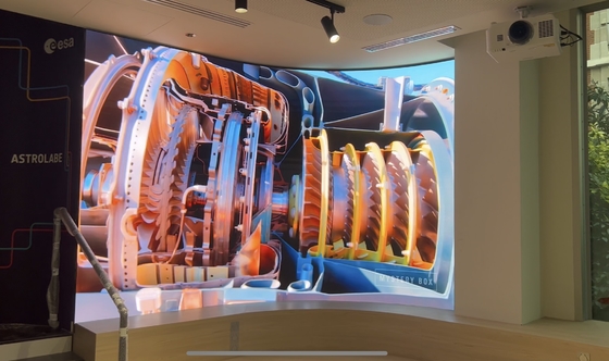 P2-32S Indoor Full Color LED Display Module met constante aandrijving en 640*640mm kabinetdimensie