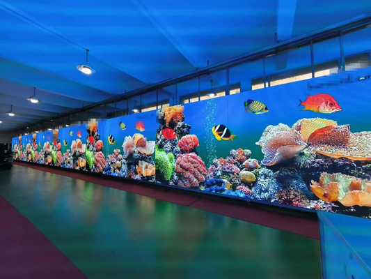 Hoogresolutie P2.6 LED-scherm Indoor Full Color LED-scherm met 160000 pixels/m2 Sup2 500*500mm Modulgrootte