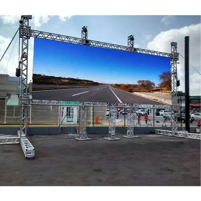 Geruisloze ultra dunne wand binnen buiten P4 Huur Led Display Advertentie 3 jaar garantie