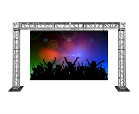 Vaste RGB-LED-scherm met hoge helderheid Superdunne kast 640*640MM