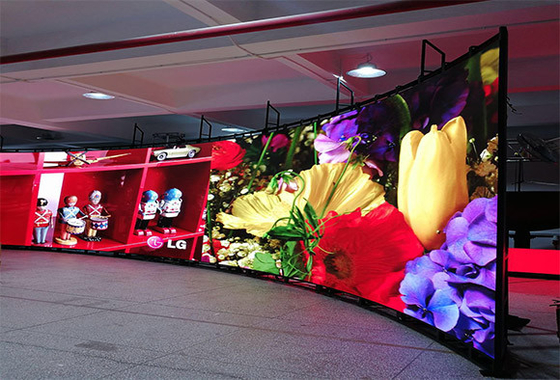 Grote Score-scherm P10 RGB LED-scherm Buiten 1/4 Scan HD Slim Full Color Stadium Panel