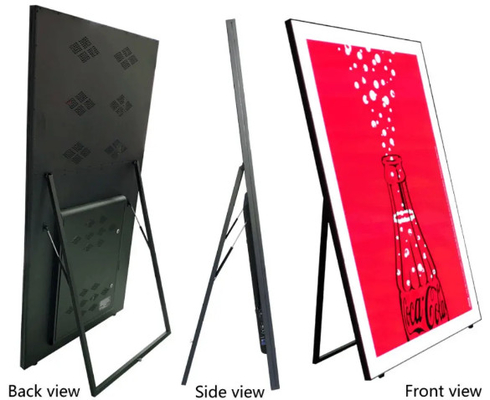 Indoor P2.5 full color Mirror Led display Draadloos USB 4G Smart Control Poster