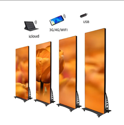 Epistar LED Full Color Poster Display 1920mm*640mm Doosgrootte SCXK-P3.91