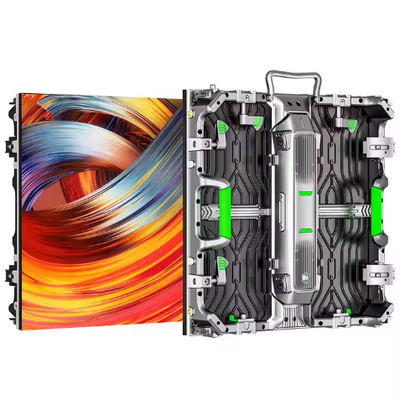 Hoge helderheid Full Color RGB P6 LED Verhuur scherm 960Mm X 960Mm Indoor Cabinet