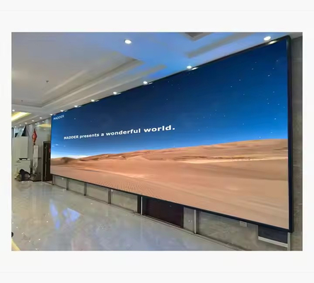 High Definition Indoor LED Advertising Video Wandscherm met ijzeren of aluminium kast Opties Volle kleur