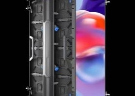 Factory direct sales vouwbaar LED-posterdisplay P1.25 P1.5 P1.8 P2.5mm Indoor GOB Process Floor-standing LED-posterscherm