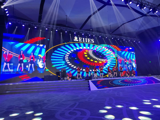 Waterdicht Full Color High Resolution Transparent LED Screen SMD1921 3 jaar garantie