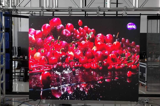 Winkelcentrum Mode Volle kleur P3.91-7.82 Doorzichtig LED-scherm Glas gordijnmuur