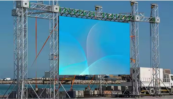 Epistar Chip Lighted Display Pixel Pitch 8 Led Video Reclame Borden