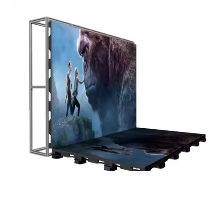 Interactieve LED-dansvloerpanelen Bühnenverhuur Display P3.91 P4.81 P5.2 P6.25 LED-vloertegelscherm Nog geen reviews