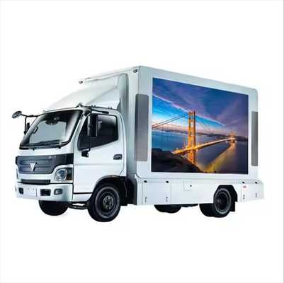LED-display voor mobiele vrachtwagens Installatie op vrachtwagen gedurende 1000 uur Gemiddeld geen storing en langdurig videodisplay