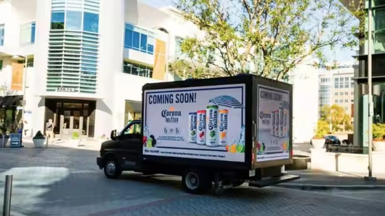 SMD2121 Mobile Truck LED Display Full Color Tube Chip Video Display Functie