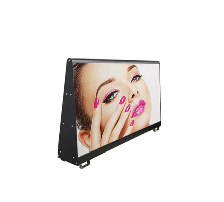 256 mm x 128 mm Kasgrootte P4 Full Color Cab Car Screen met waterdicht ontwerp en 3