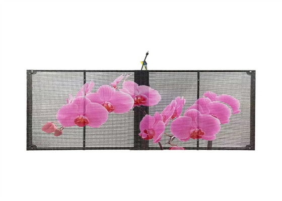 Hoge helderheid doorzichtig LED-bord G3.91-7.82 LED-display 1000*500mm gietgegooid aluminium