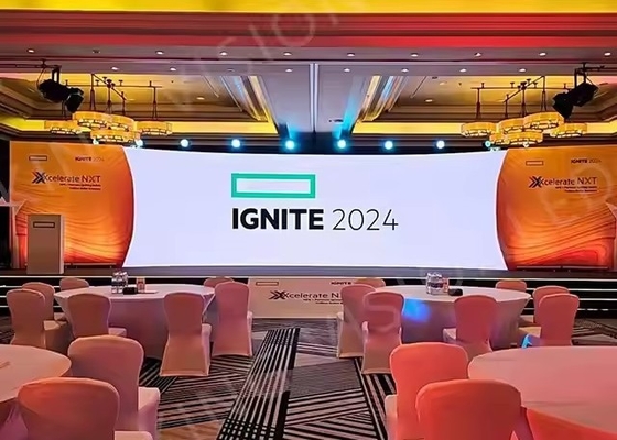 Indoor Custom RGB Advertising LED-schermen P3 192mm X192mm Module Grootte