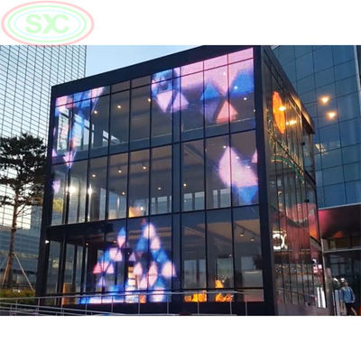 Kasgrootte 500*1000mm Weerbestendige LED-paneel scherm ontworpen met RGB 3in1 Pixel Configuratie