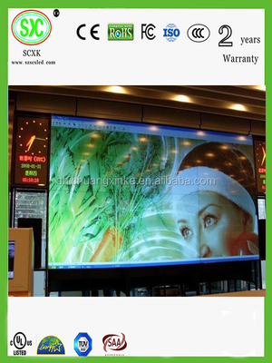 Indoor RGB LED-display bediend door LSN/NoVa-systeem en vervaardigd van ijzeren/gegote aluminiummateriaal voor top-display