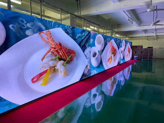 Indoor Fine Pitch Ultra Thin SMD P2 Full Color LED Display Screen voor stage bruiloftszalen