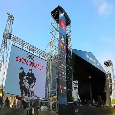 P4 Full Color Hanging LED Rental Screen, hoge helderheid, 3 jaar garantie
