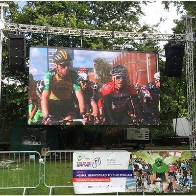 P10 Stadionperimeter Full Color LED Display 3000Hz 1R1G1B 320x160mm