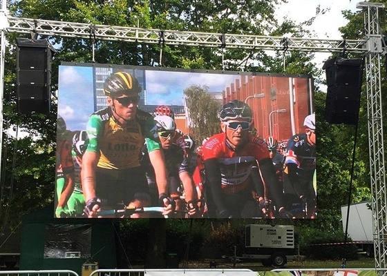 Buitenstadion Led Display schreeuw Reclame P10 volkleur 960*960mm Advertentieborden