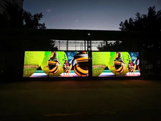 HD die-cast aluminium scherm aanpasbaar module LED display HD waterdicht doos 320 * 160mm IP65 NOVA systeem