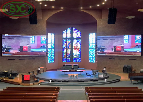 Vaste installatie LED-wandkantoor-tv binnen P3, P4, P5 LED-display LED-scherm voor vergaderingen