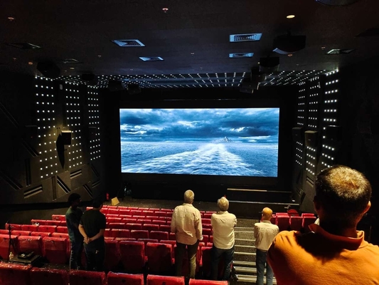 Indoor Full Color LED Display P4 HD Curved Video Wall 62500/m2 RGB 3 in 1 24 maanden Customized Design en concurrerend
