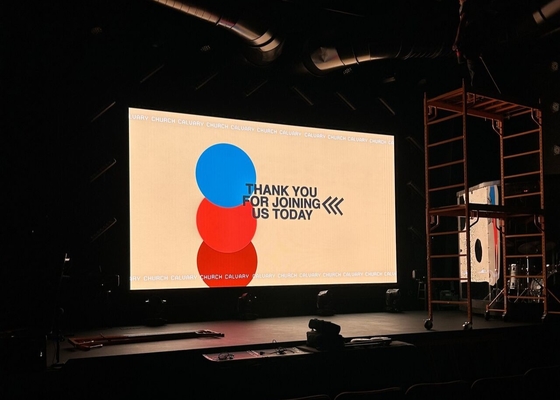 P4 Full Color Indoor LED Video Wall Screen 80*40 Module Resolutie Reclameborden