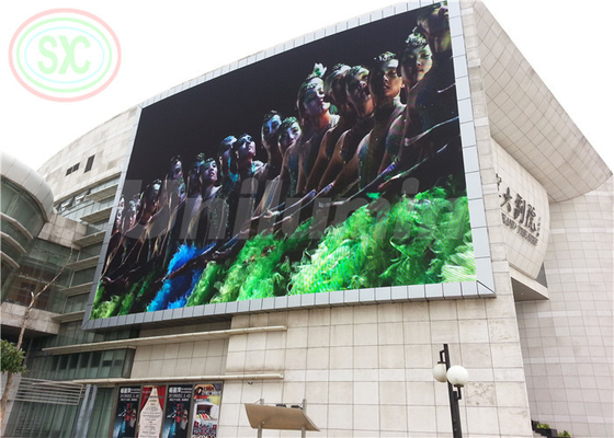 Aanpassing van ijzer- en staalkasten voor vaste buiteninstallatie LED-bord LED-display voor reclame