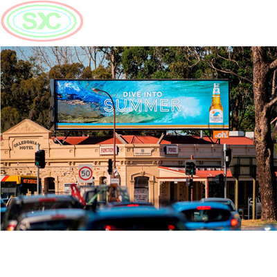 Aanpassing van ijzer- en staalkasten voor vaste buiteninstallatie LED-bord LED-display voor reclame