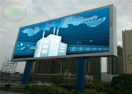 Aanpassing van ijzer- en staalkasten voor vaste buiteninstallatie LED-bord LED-display voor reclame