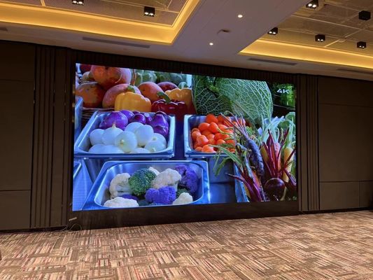 Goede prijs Gemaakt van aluminium RGB LED-scherm Indoor LED TV Wand Geruisloos 62500 punten/vierkante meter online