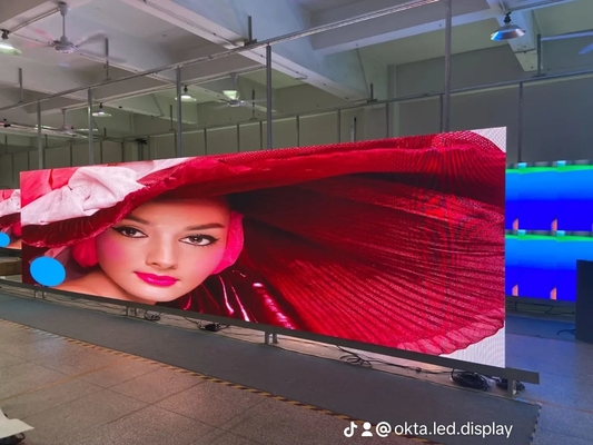 Huur Huur LED-scherm met Mtbf 30000H en kastdimensie 500*500mm/500x1000mm in magazijnvoorraad