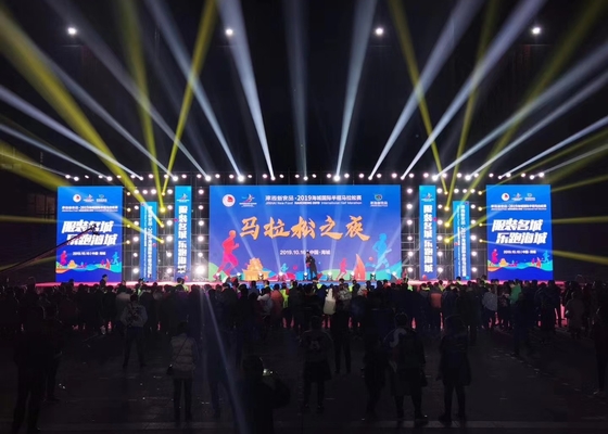 Full Color HD P6 Outdoor Advertising LED Screen Voetbalveld Perimeter LED-scherm