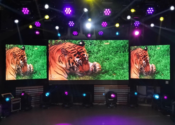 Verhuur die-casting aluminium box P6 SMD Outdoor High-Definition Waterdicht Full-Color Single And Dual-Color LED Display Screen