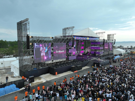 P6 Buitenshuis Full Color LED-display met 120° horizontale en 60° verticale kijkhoek voor brede toepassingen
